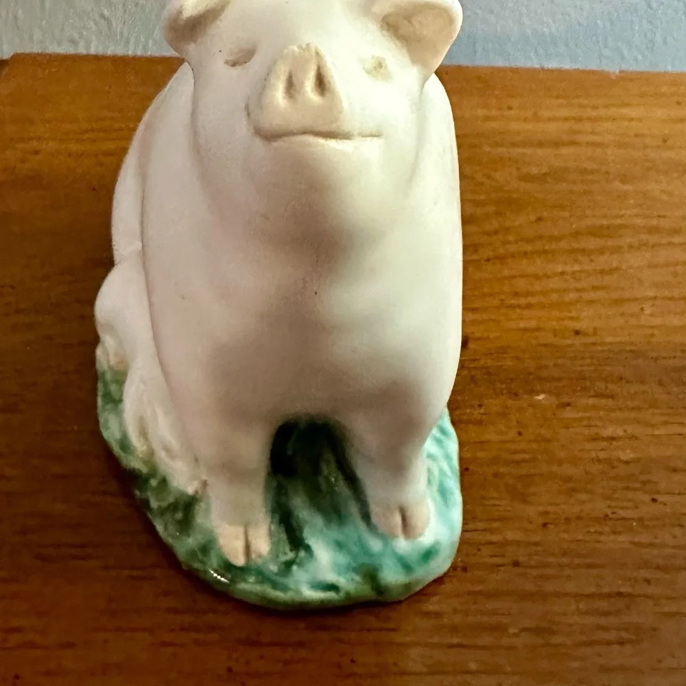 RARE Vintage Anderson Design Studio Pottery Pig Figurine | Signed “AD” | - Picture 5 of 5
